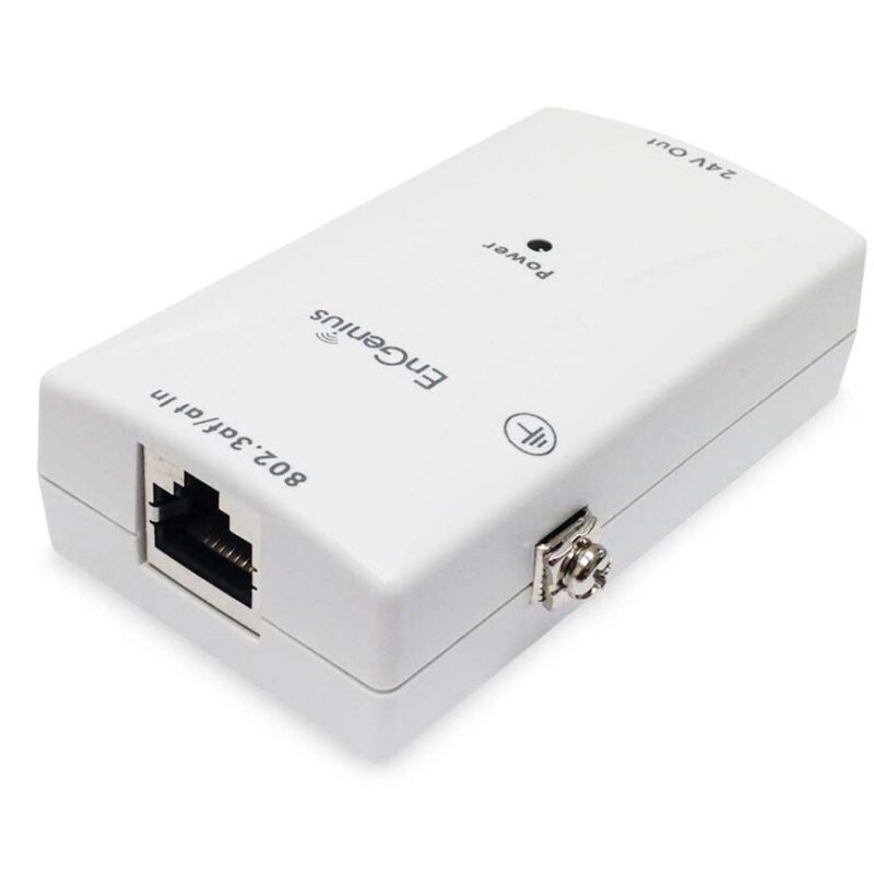 Iniettore PoE EnGenius EPD-4824 con supporto Gigabit e potenza di 24W