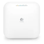 Punto di accesso wireless interno ECW220 gestito da cloud è dotato della tecnologia 802.11ax che amplia e amplia le funzionalità Wi-Fi e utilizza le funzionalità EnGenius Business Management e Access Point di EnGenius a livello aziendale e Access Point.