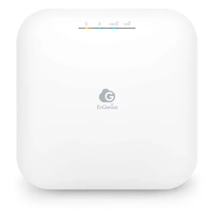 EnGenius Cloud Managed ECW230 Wireless 4x4 Managed Indoor WiFi 6 Access Point è dotato di tecnologia 802.11ax, come OFDMA, MU-MIMO e riutilizzo spaziale, per espandere le capacità del Wi-Fi.
