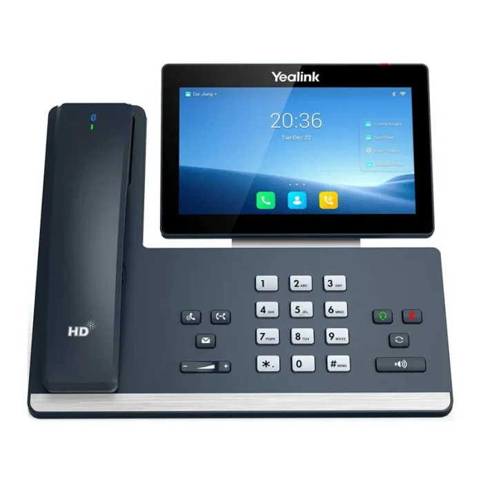 Yealink-t58w telefono Yealink t58w con display e sistemo Android