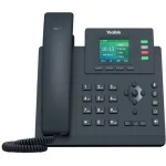 Telefono del marchio Yealink, modello T33G ideale per aziende di piccole e medie dimensioni,