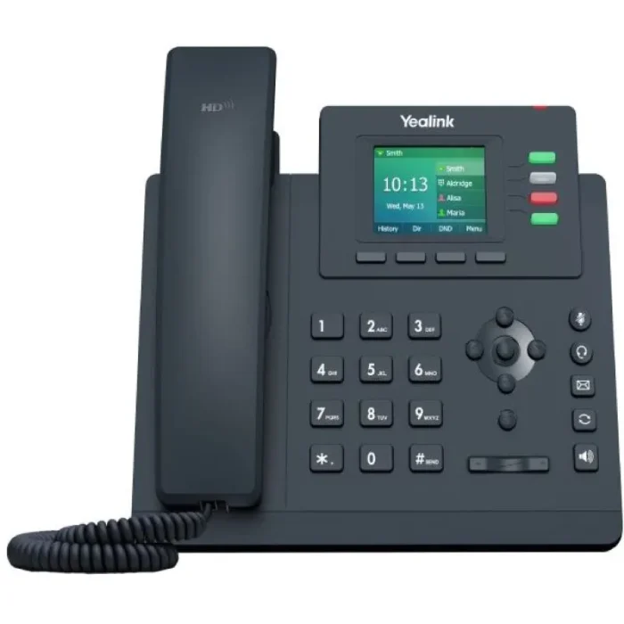 Yealink-T33G-telefono-per-ufficio Telefono del marchio Yealink, modello T33G ideale per aziende di piccole e medie dimensioni,