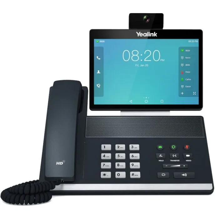 Videotelefono Yealink VP59 con Gigabit Ethernet 16 account SIP PoE con schermo touch screen