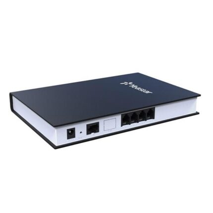 Immagine del gateway analogico Yeastar TA400 con quattro porte FXS per integrazione VoIP.