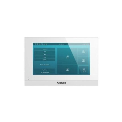 AKUVOX C315S White, monitor touchscreen bianco per controllo accessi avanzato