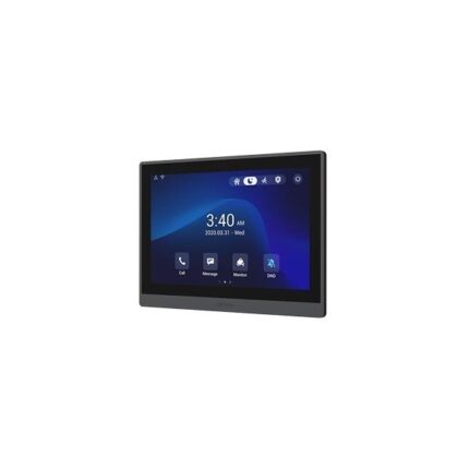 Pannello touch Akuvox IT88S In-wall Version Gray da 10 pollici per il controllo domotico con installazione a parete.