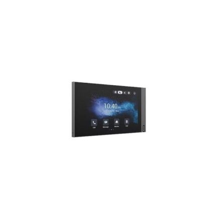Terminale di controllo accessi Akuvox S563-Gray con lettore di impronte digitali, tastierino e RFID per autenticazione sicura.