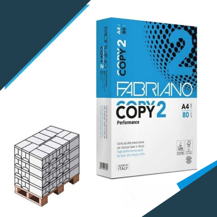 Bancale 240 Risme Carta A4 Fabriano Copy 2 - 80gr - immagine 1